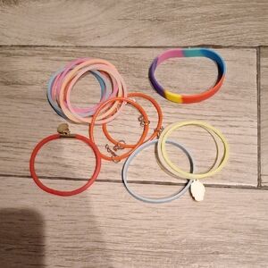 🦔Colorful Rubber Bracelet Set💘